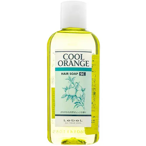 Шампунь охлаждающий Lebel Cool Orange Hair Soap SC для глубокой очистки кожи головы и волос 200 мл (35628162)