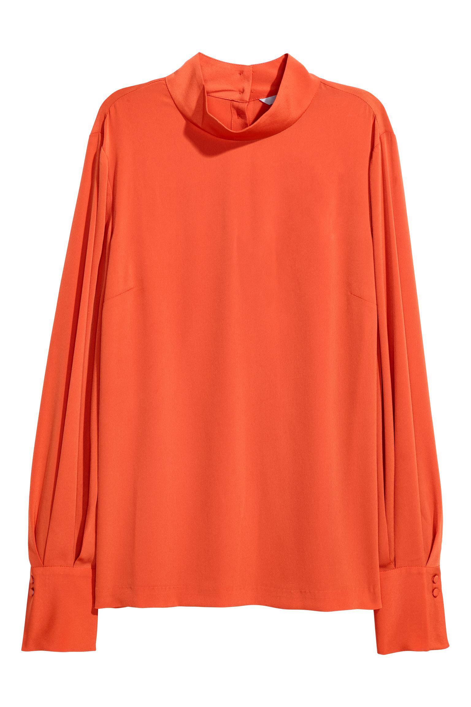 Блуза H&M р. 34 Оранжевый (24075340476)