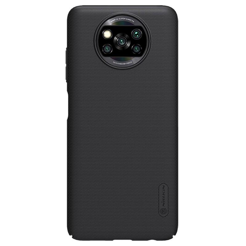 Чехол бампер Nillkin Super Frosted Shield для Xiaomi Poco X3/Poco X3 NFC Black - фото 5