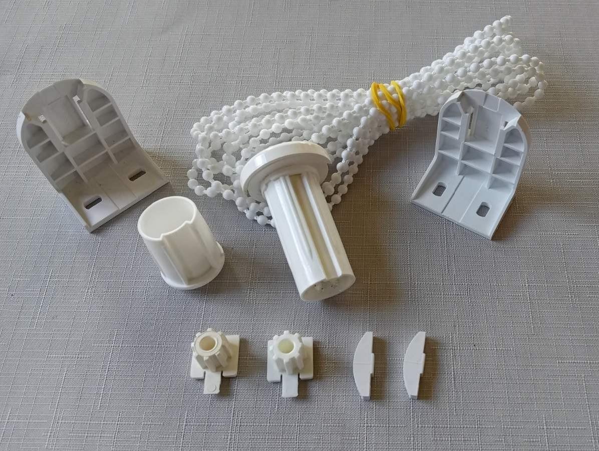 Механизм для рулонных штор BESTA стандарт 25 мм Белый (2499551467)