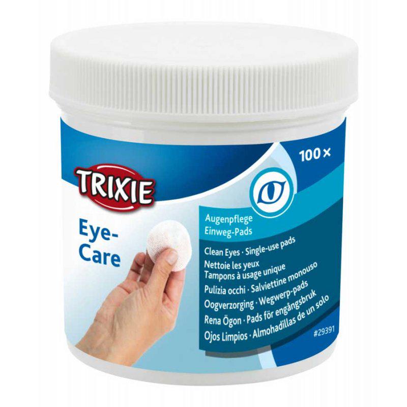 Салфетки для ухода за глазами Trixie Eye-Care Pads для собак и кошек 100 шт. (93912)