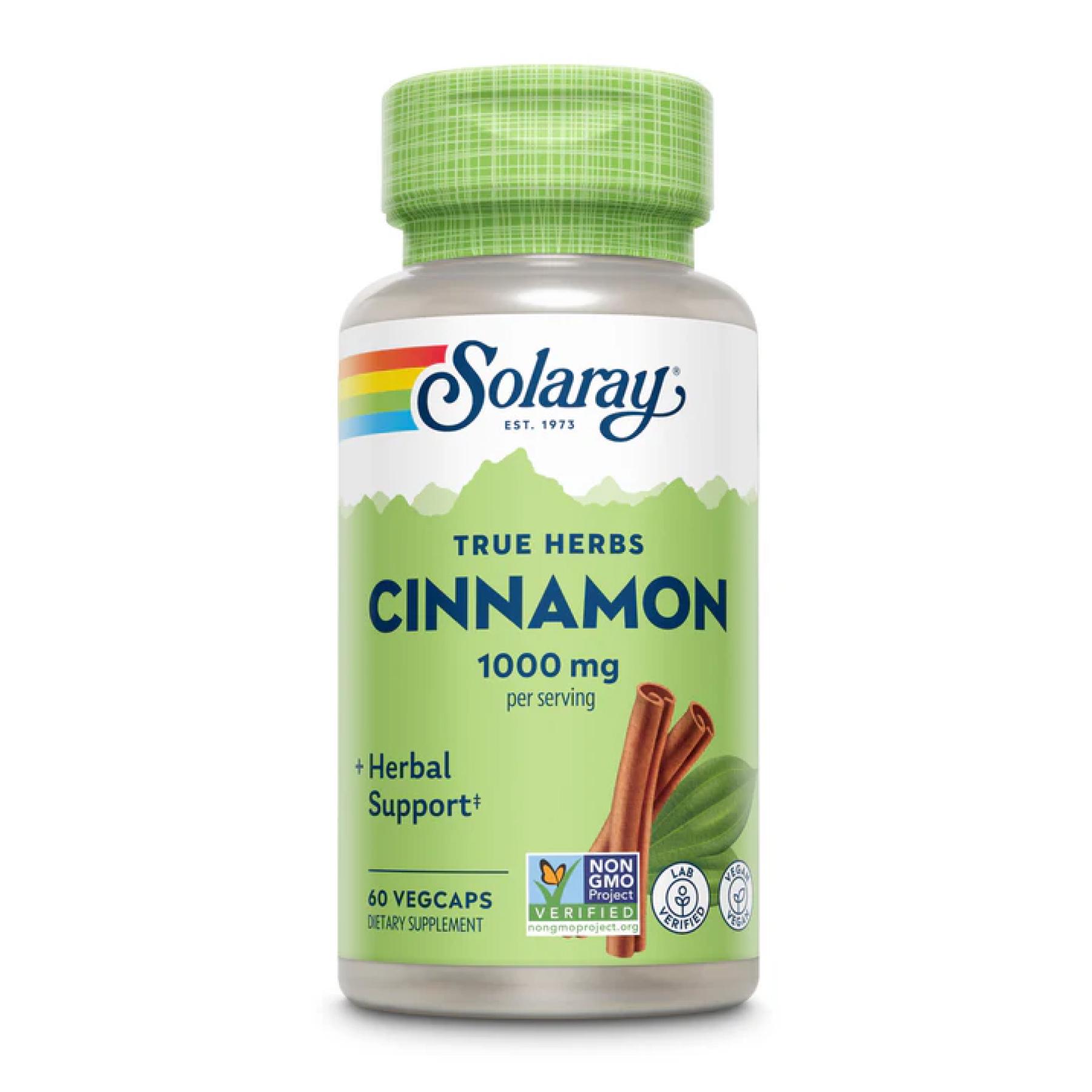 Натуральная добавка Cinnamon Bark 1000 mg 60 vcaps (2023-10-3018)