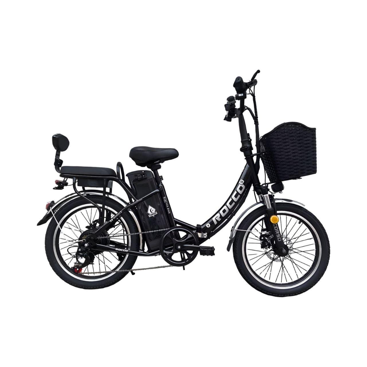 Електровелосипед Corso ROCCO 20" RC-01108 двоколісний 500W 48V 20Ah Чорний (27217661)