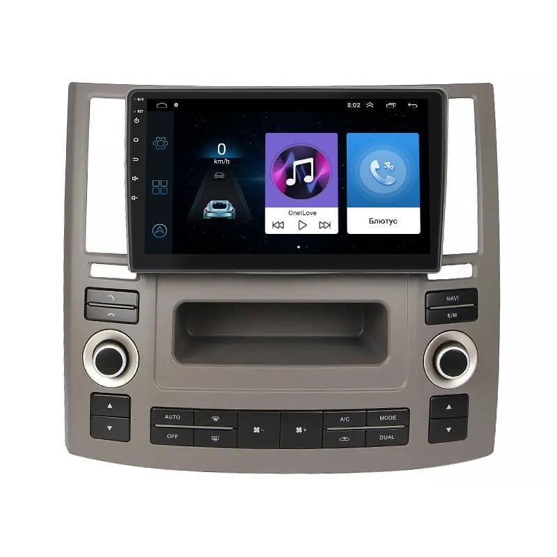 Магнітола штатна Lesko 9" для Infiniti FX I S50 2006-2009 1/16 Base