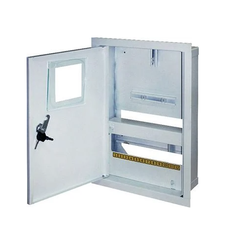 Корпус під 1-ф лічильник E.NEXT e.mbox.stand.w.f1.12.z 12 модулів вбудований із замком металевий 355х292х135 мм (s0100006) Корпус під 1-ф лічильник E.NEXT e.mbox.stand.w.f1.12.z 12 модулів вбудований із замком металевий 355х292х135 мм (s0100006)