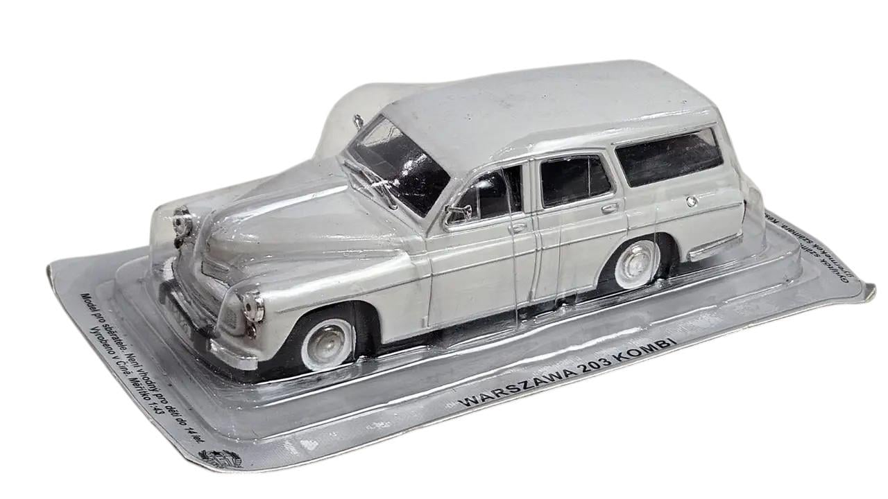 Коллекционная модель Warszawa 203 KOMBI DeAgostini 1:43