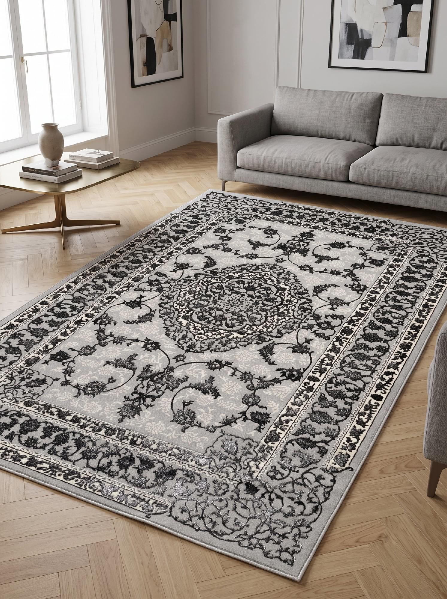 Ковер Palermo DM94E 60x110 см Dark Grey (105580611)