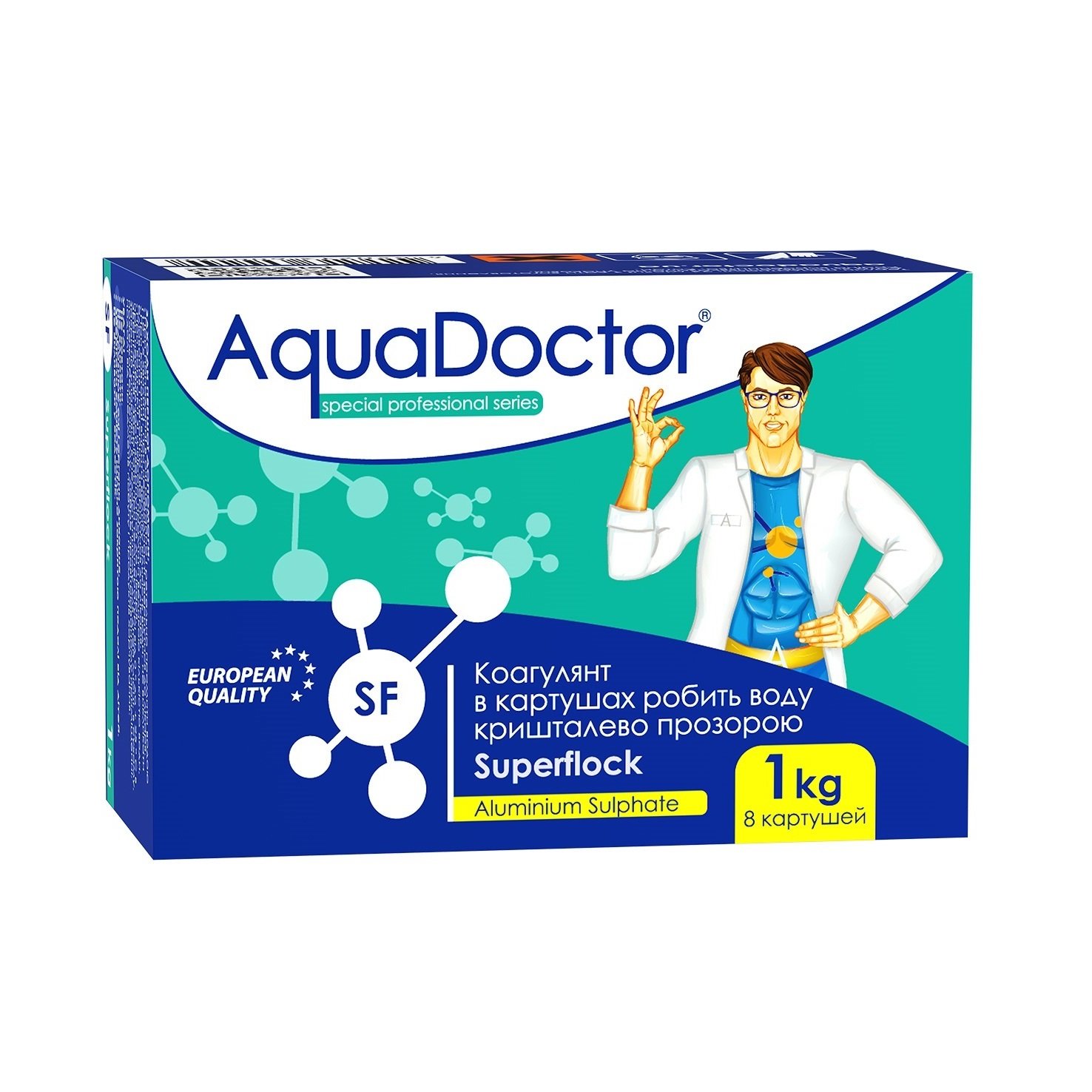 Засіб коагулюючий в картушах AquaDoctor Superflock (00750)