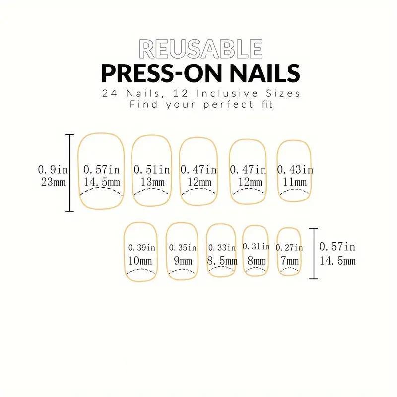 Накладные ногти с дизайном квадрат с клеевыми пластинами 24 шт. Оттенки розового - фото 10 Накладные ногти с дизайном квадрат с клеевыми пластинами 24 шт. Оттенки розового - фото 10