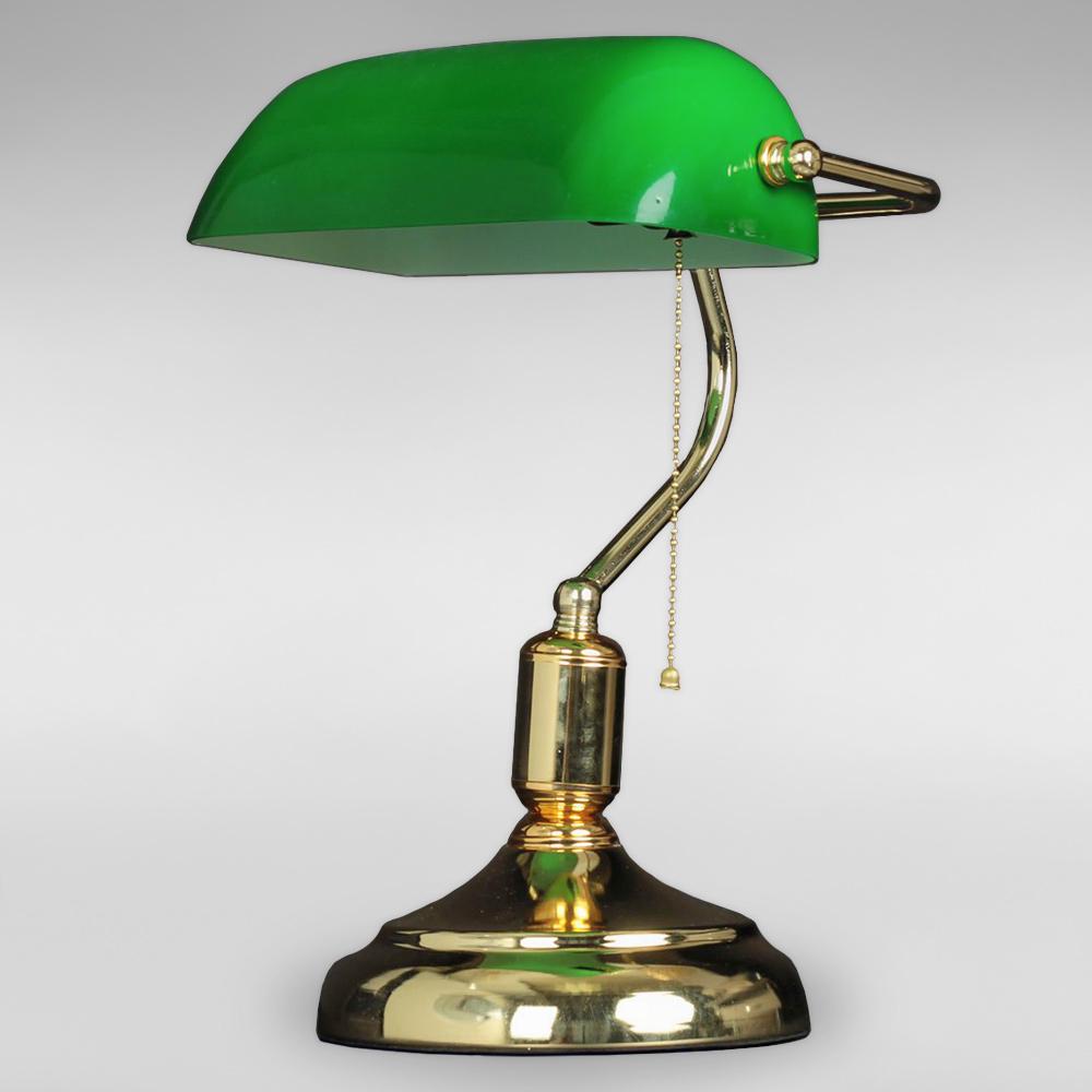Настільна лампа Light House SWT-18406 GD 380х260 мм Золотистий/Зелений 