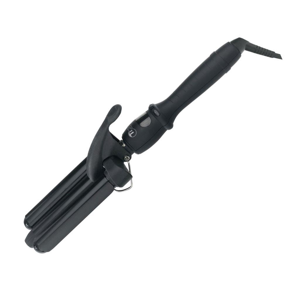Плойка потрійна TICO Professional TRIPLE BARREL WAVER кераміка LED дисплей 130–220° C 22 мм (38901)