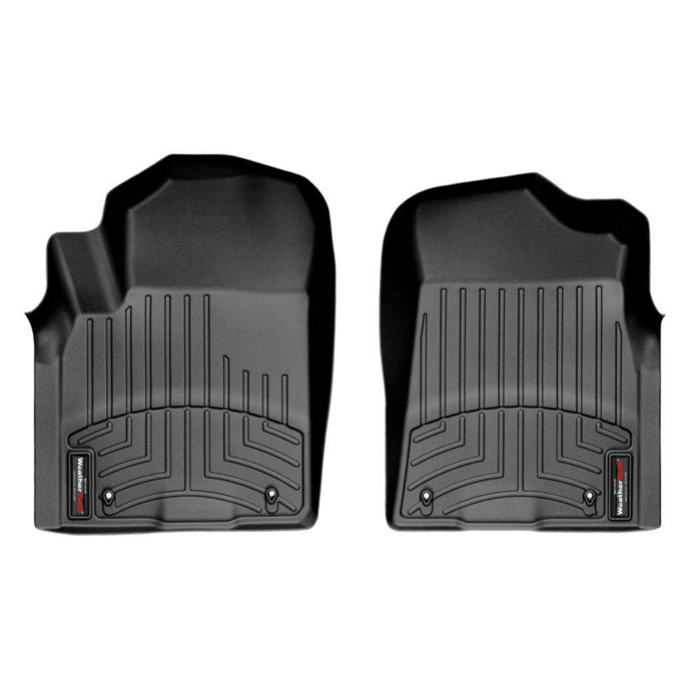 Килимки в салон WeatherTech для Infiniti QX56 2010- передні з бортиком Чорний (443361)