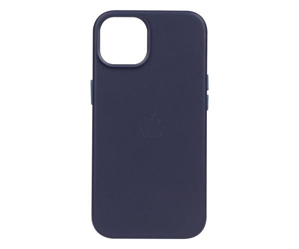 Чехол-накладка Leather Case для Apple iPhone 14 Plus Violett