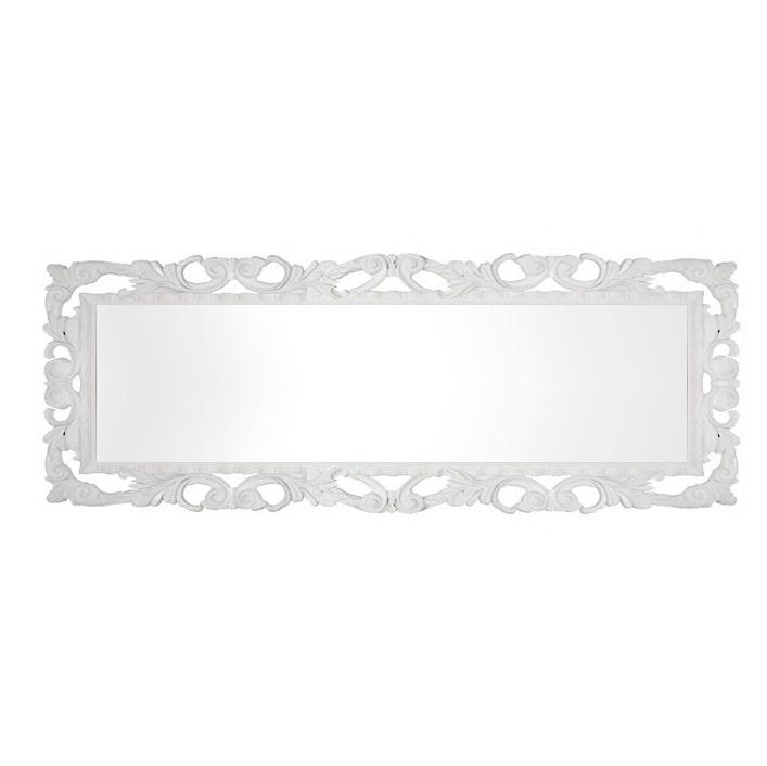 Дзеркало з рамою MiroMark Лара 750х1800 мм Білий (MR-80-WH) - фото 2 Дзеркало з рамою MiroMark Лара 750х1800 мм Білий (MR-80-WH) - фото 2