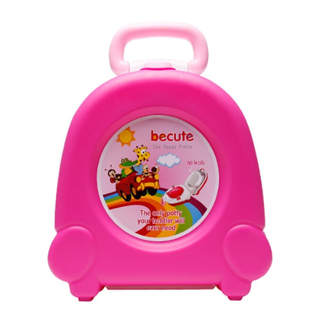 Детский горшок BECUTE Travel Potty дорожный Розовый (SUN4998)