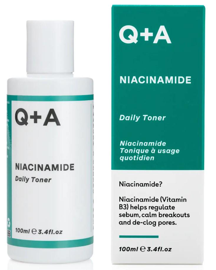 Зволожуючий тонер для обличчя Q+A Niacinamide Daily Toner 100 мл (0742271477173)