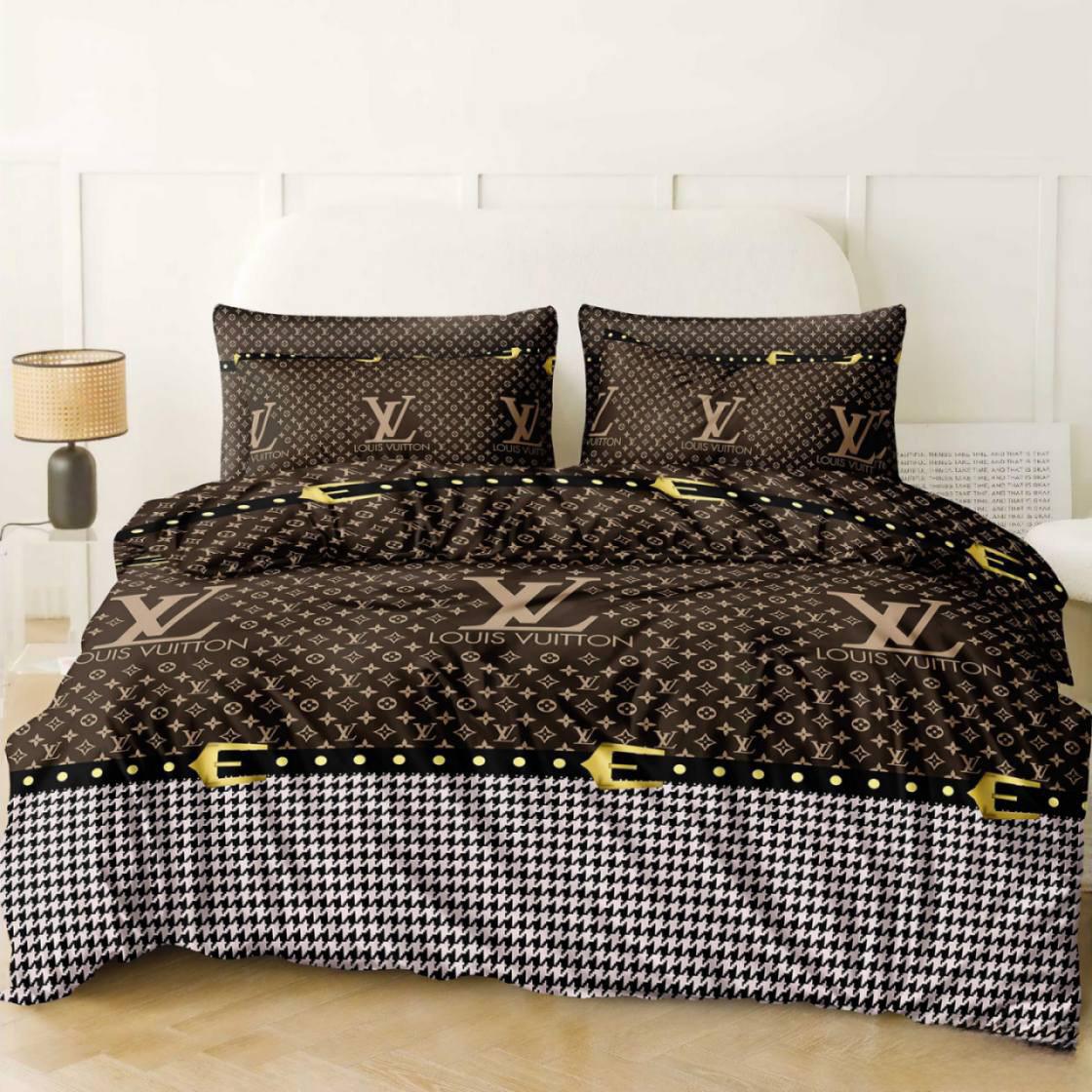 Комплект постельного белья двуспальный Louis Vuitton D бязь/коттон Коричневый (28809202) Комплект постельного белья двуспальный Louis Vuitton D бязь/коттон Коричневый (28809202)