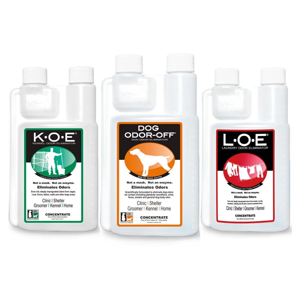 Набір засобів для усунення запахів життєдіяльності собак ODORCIDE Dog Standart концентрат 3x474 мл (5680)