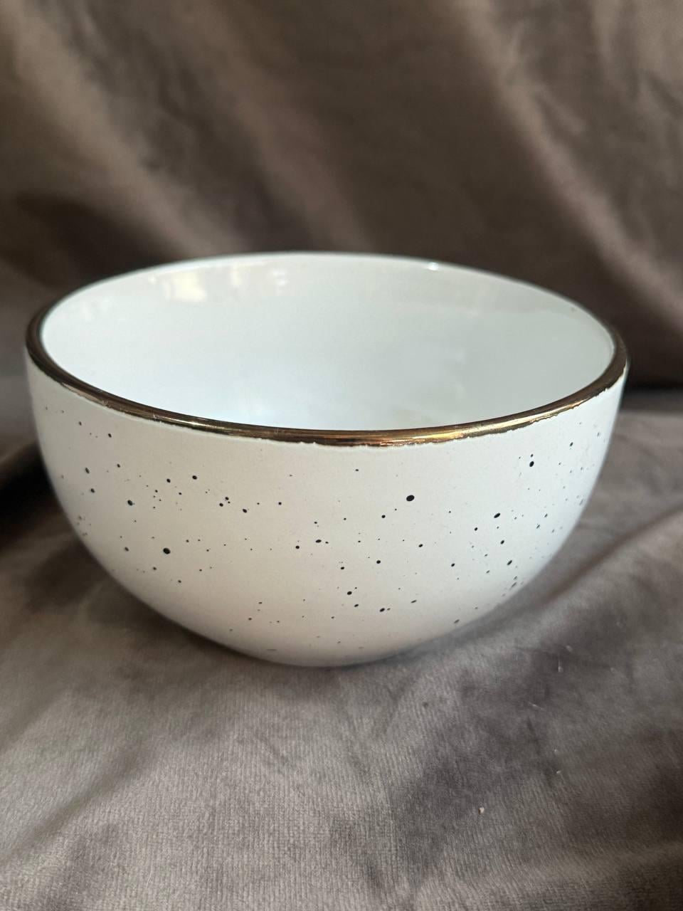 Салатник YIWU HP-19-34 керамический 15,5х6х6,5 см Белый (HP-19-34)