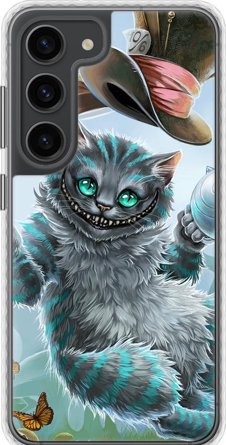 Чохол на Samsung Galaxy S23 Чеширський Кіт 2 (3993pc-2907-42517)