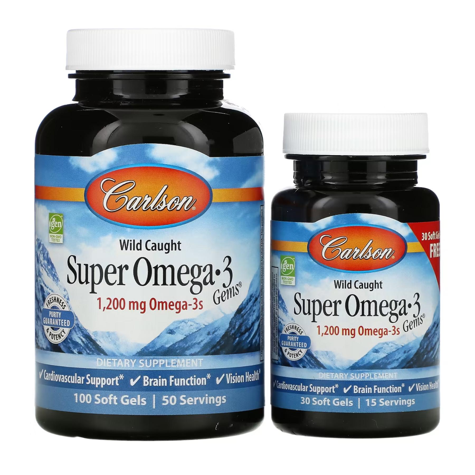 Добавка Super Omega-3 Gems 100+30 Softgels (2022-10-2504)