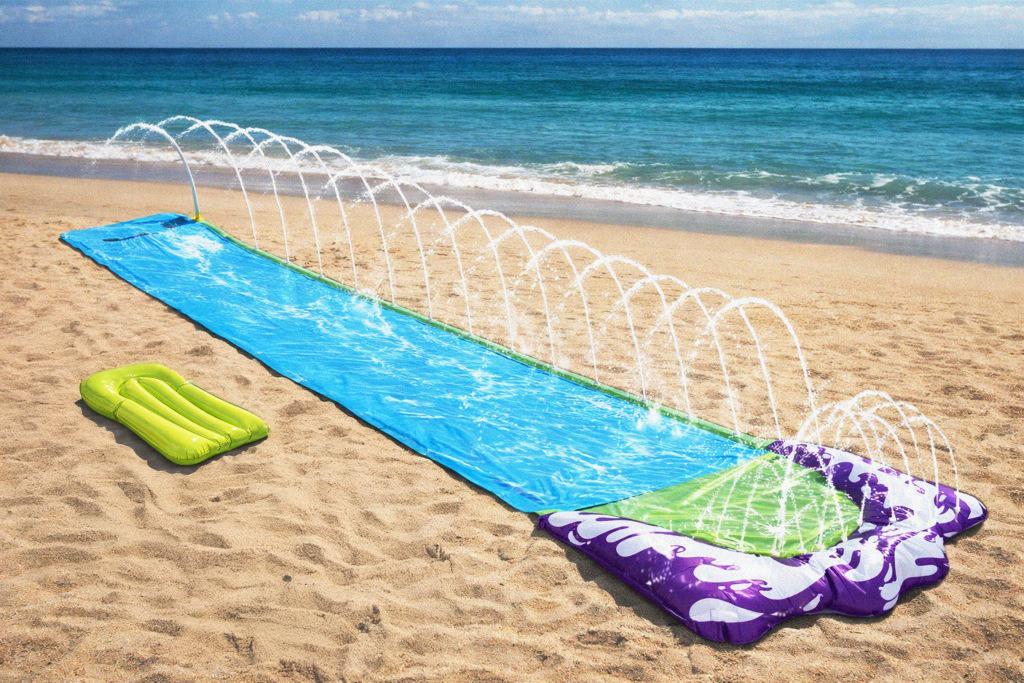 Гірка водна з фонтаном Gotel з матрасом/дошкою 480 см (L51A)