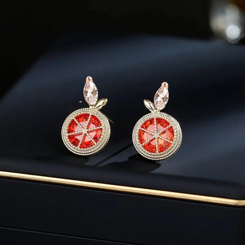 Серьги гвоздики женские LuxAurum220 Апельсин 1,2 см Красный/Золотистый (35474039) Серьги гвоздики женские LuxAurum220 Апельсин 1,2 см Красный/Золотистый (35474039)