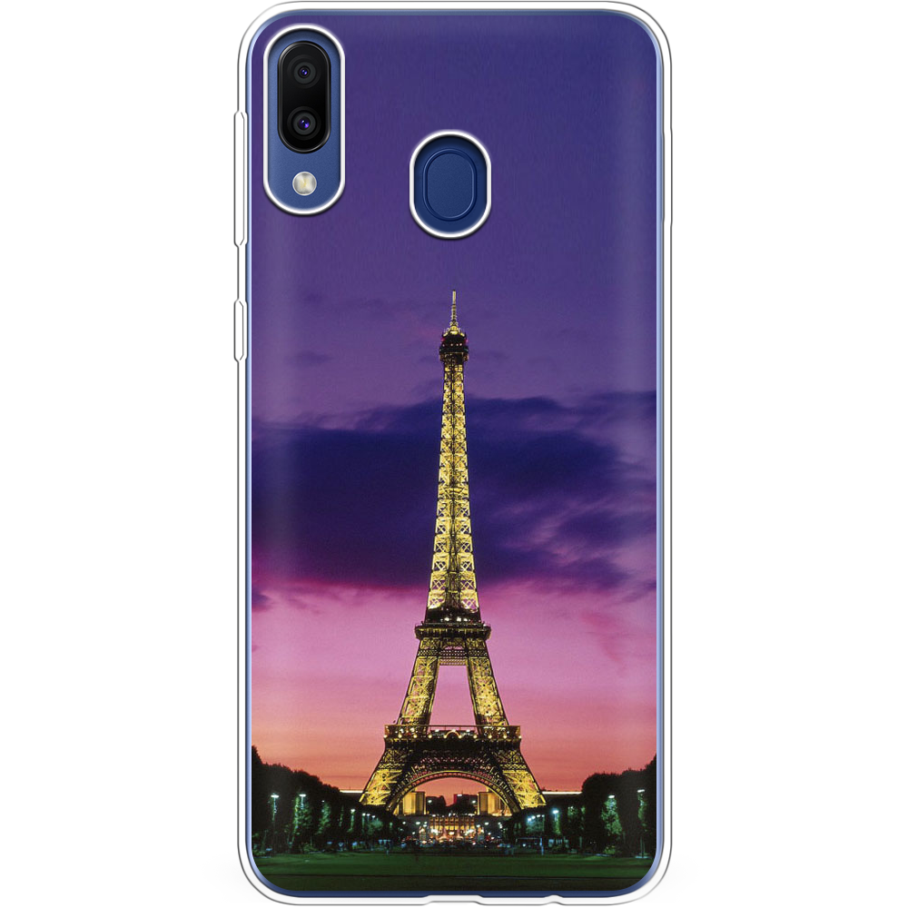 Чехол Boxface Samsung M205 Galaxy M20 Полночь в Париже Прозрачный силикон (36205-up964-36205)