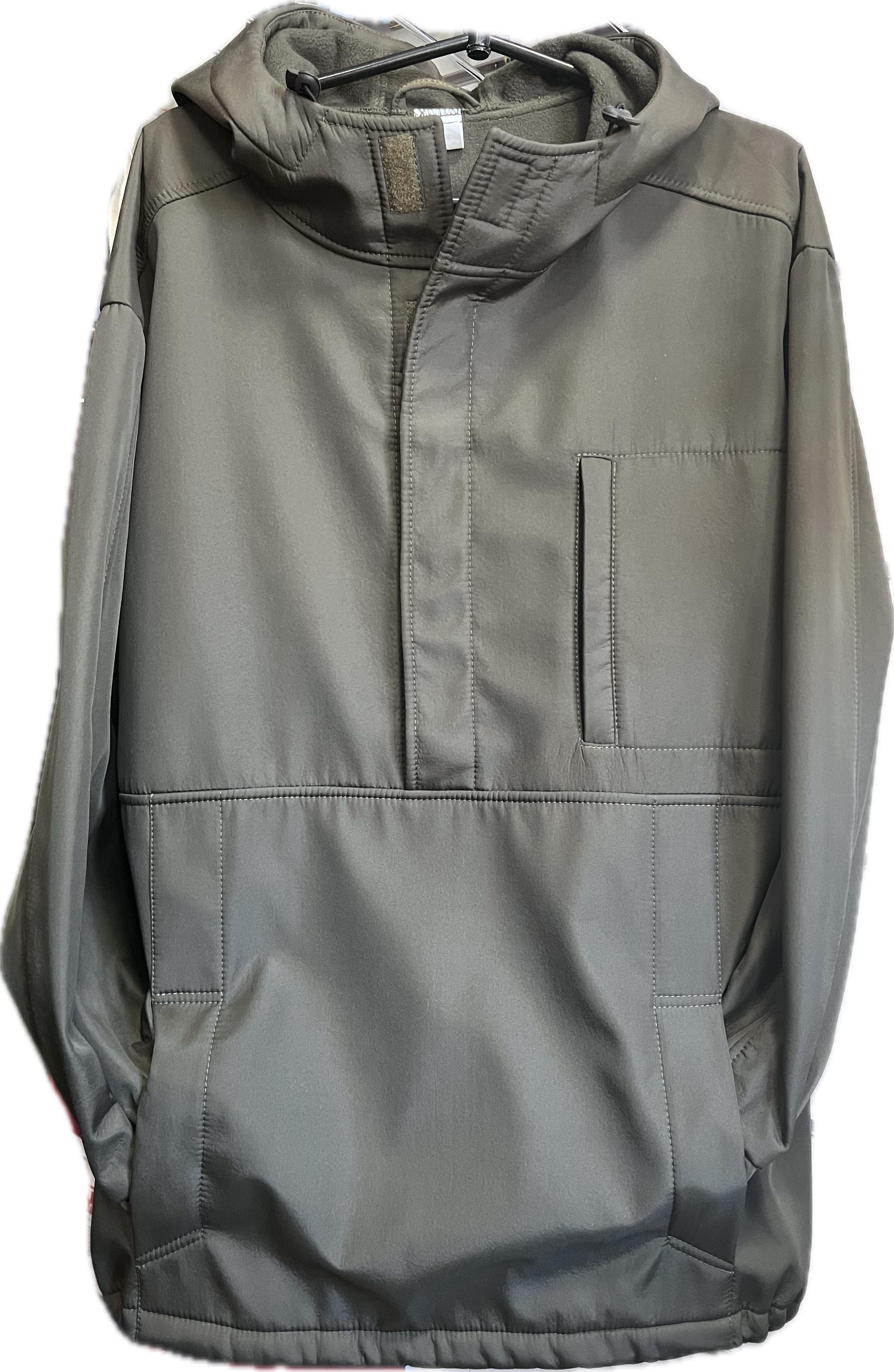 Куртка-анорак демісезонна вітрозахисна на мікрофлісі р. 52/54 (24946425)