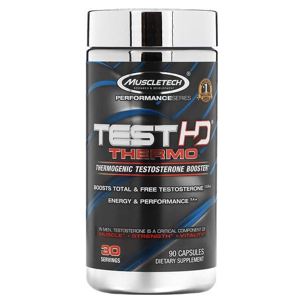 Бустер тестостерона MuscleTech Test HD Thermo 90 кап. (1249) - фото 1