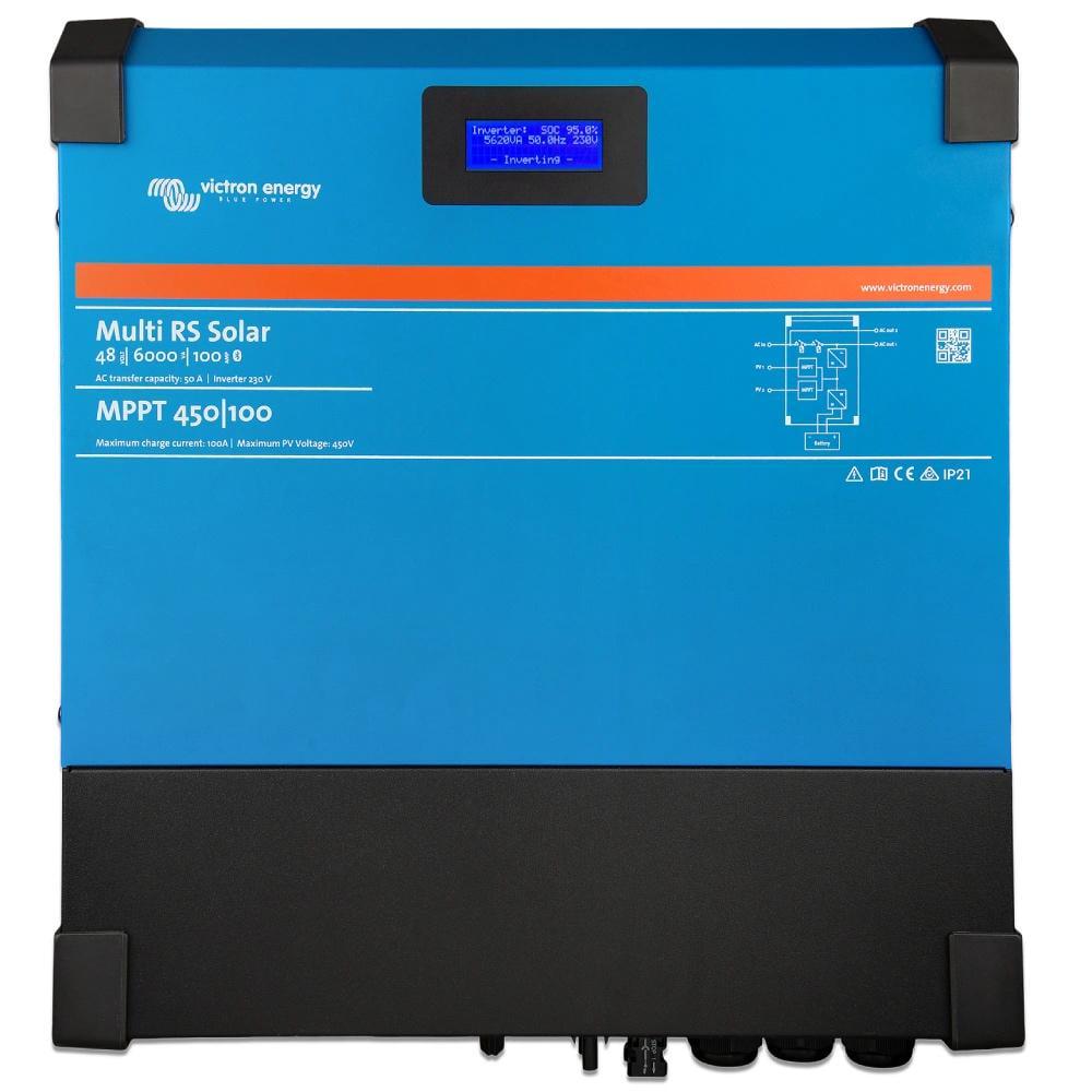 Інвертор гібридний сонячний однофазний Victron Energy Multi RS Solar 48/6000/100-450/80 (29924253)