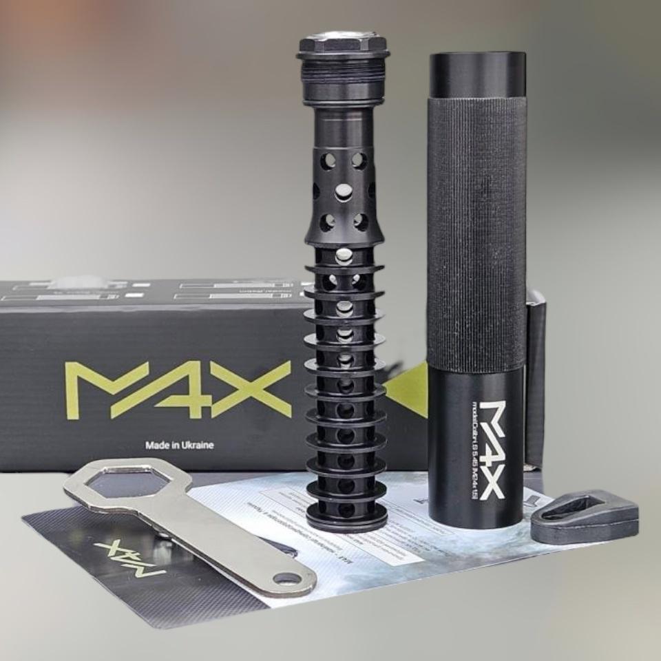 Глушитель MAX model.Colibri_S 5.45 Обновленная версия с буфером М24x1.5 саундмодератор АК-74 (243986) - фото 1 Глушитель MAX model.Colibri_S 5.45 Обновленная версия с буфером М24x1.5 саундмодератор АК-74 (243986) - фото 1