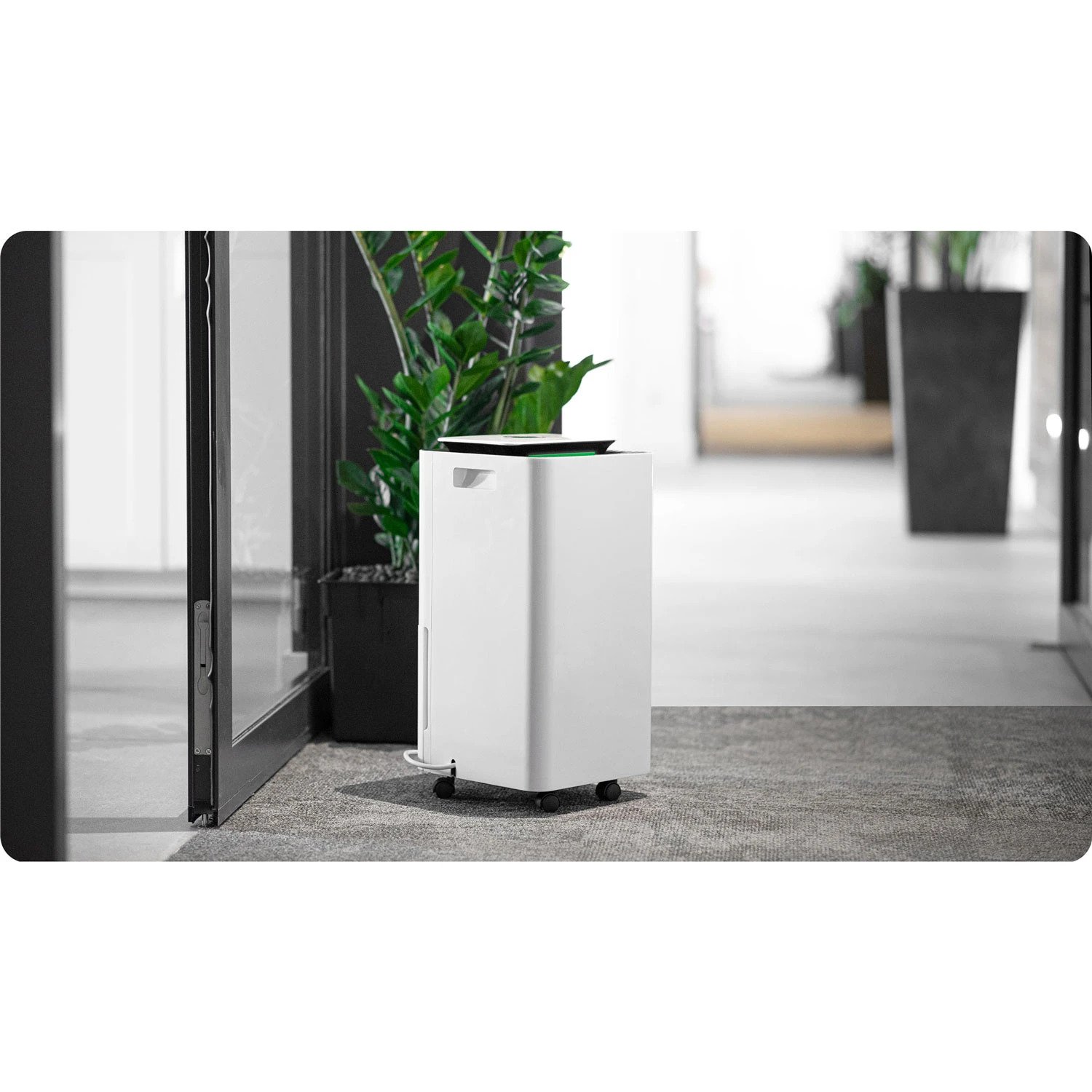 Осушитель воздуха Berdsen BD-521 12 л 250 Вт компрессорный Белый (29596400) - фото 9