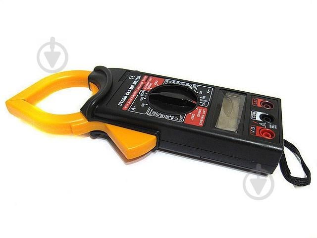 Мультиметр токовые клещи Спартак DT 266 Черный с желтым (001414)