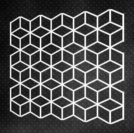 Трафарет багаторазовий DFA Геометрія 44 для штукатурки та фарби (G00044)