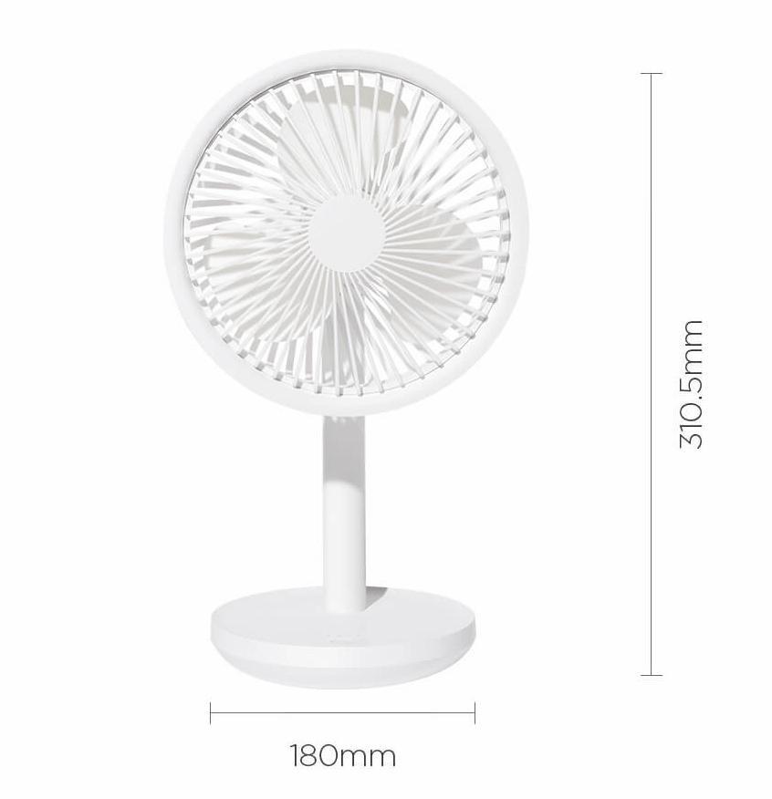 Портативний вентилятор Solove Stand Fan F5 White - фото 3