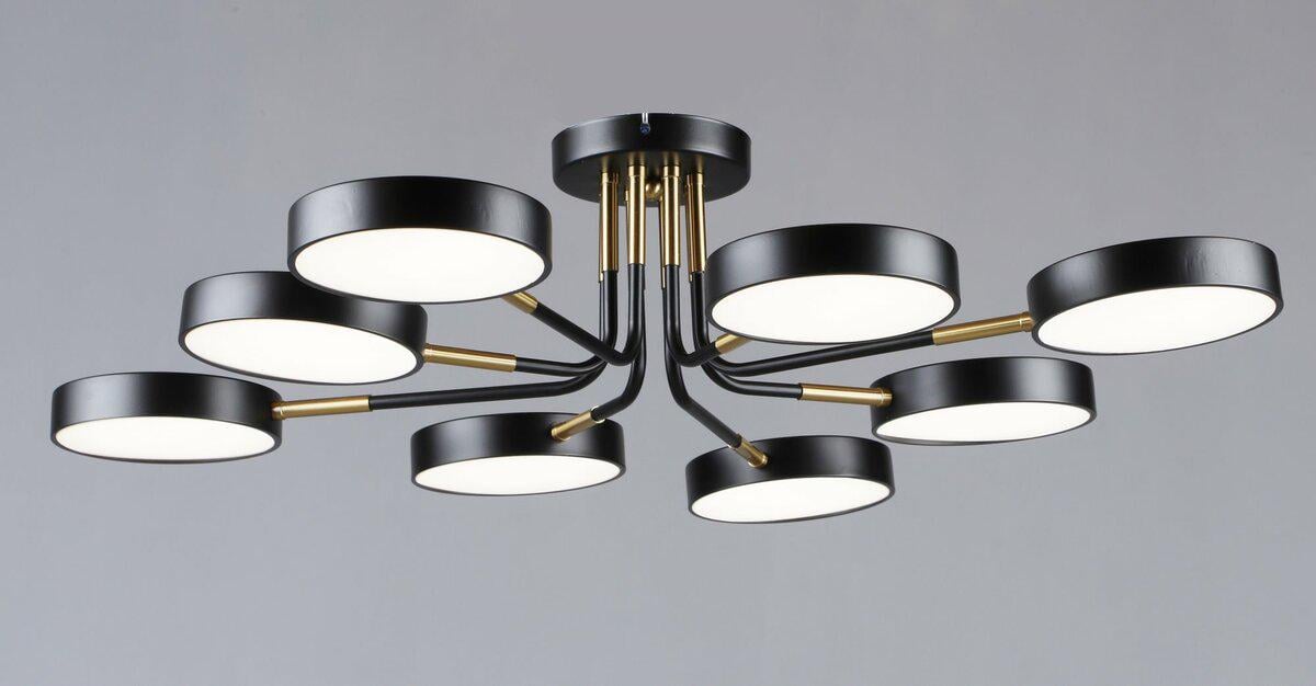 Люстра стельова світлодіодна B N6341/8 BK/COP (SP000043626)