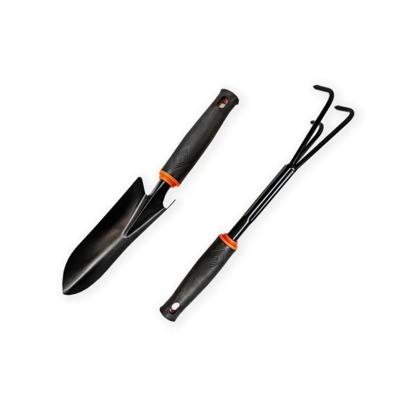 Набір садових інструментів Polax лопатка садова і культиватор міні (770-05)