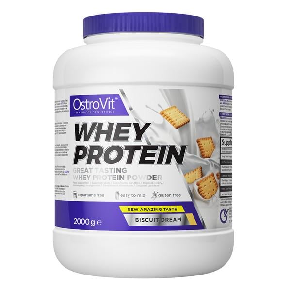 Протеин OstroVit Whey Protein 2 кг Печенье