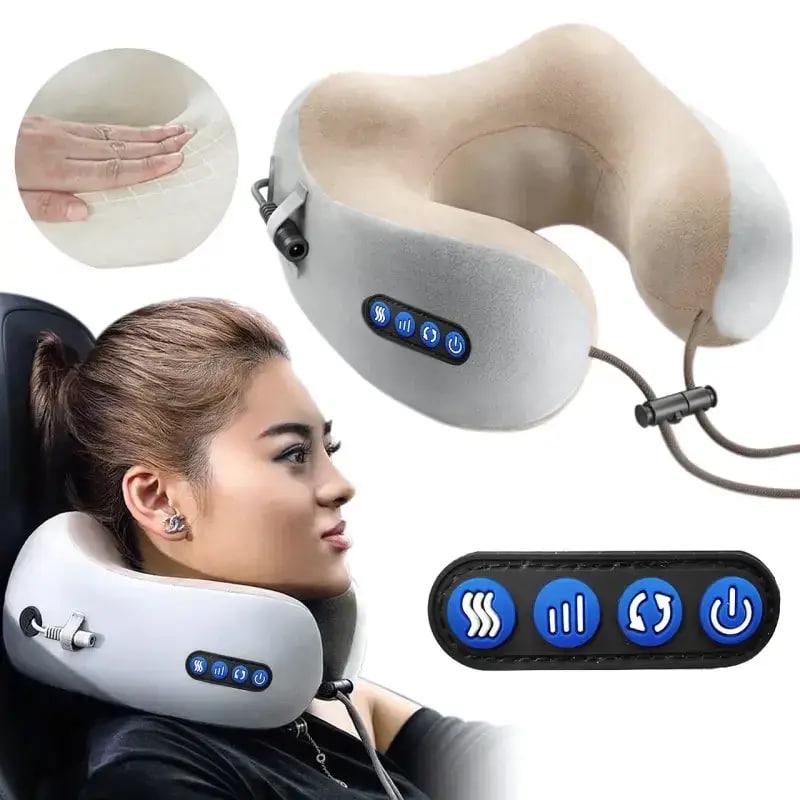 Масажна подушка для шиї U-shaped massage pillow (18299847) - фото 2