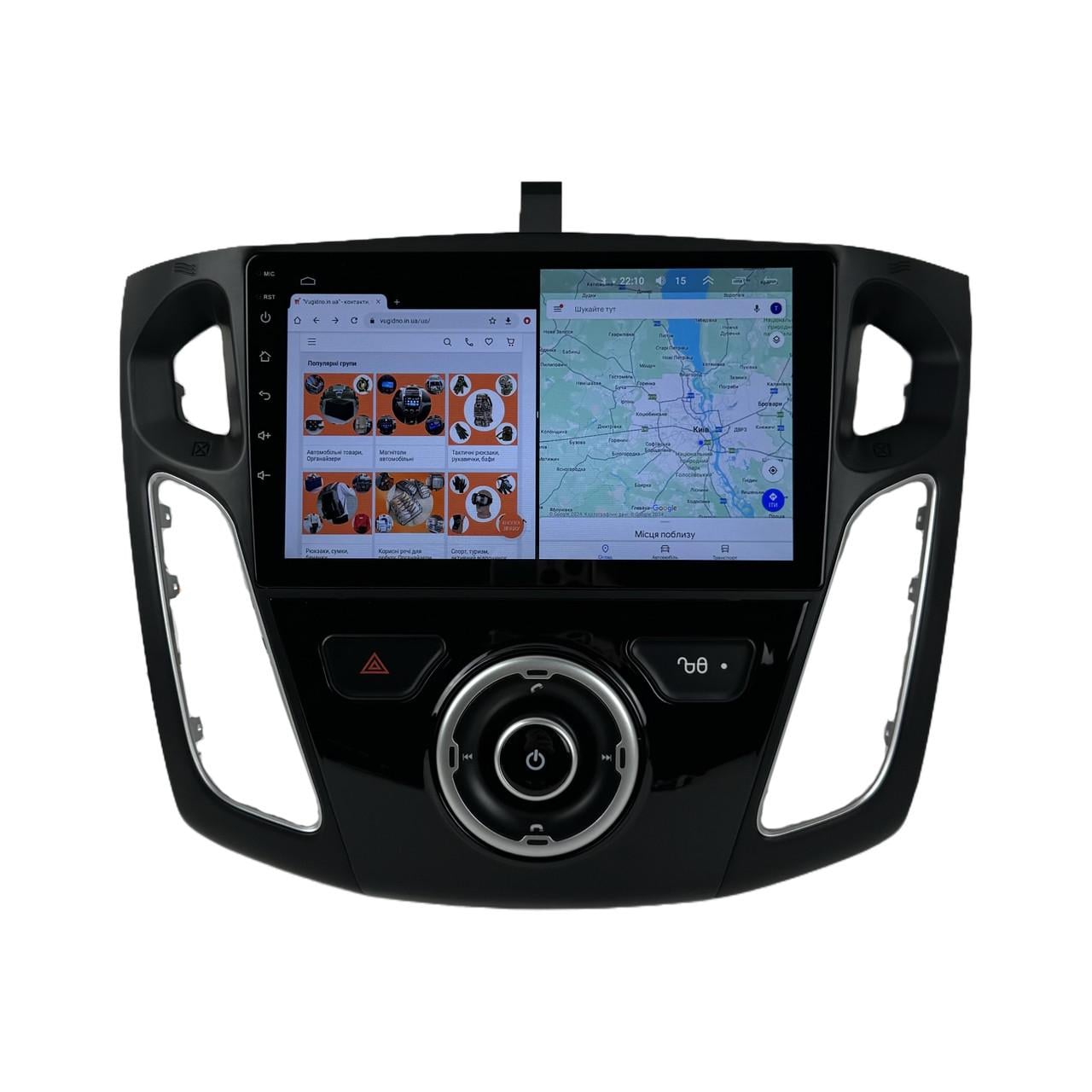 Автомагнитола для Ford Focus 2011-2019 на Android 12+/CarPlay/8 core/XyAuto (М-ФФн-9-М3)