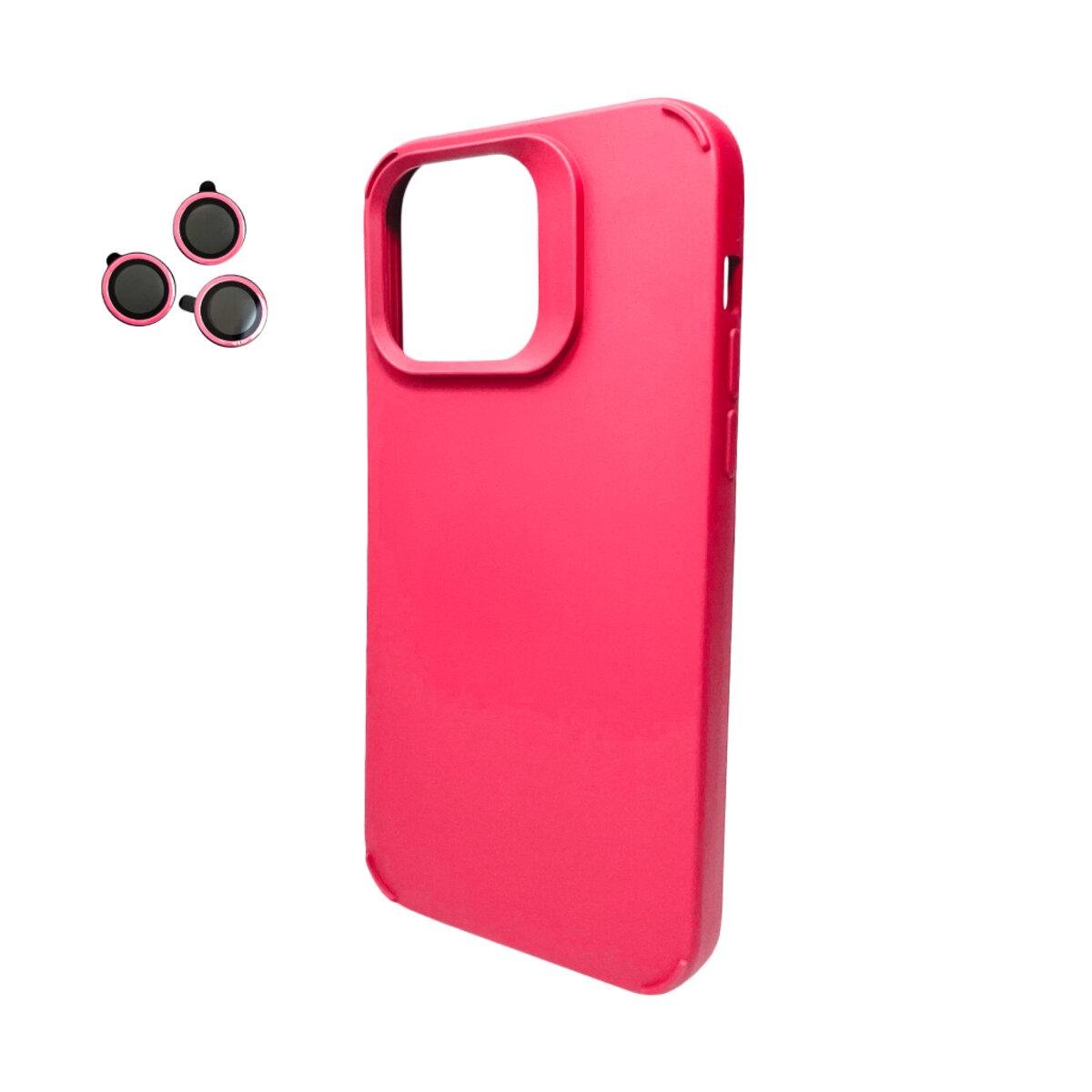 Протиударний чохол Cosmic Silky Cam Protect для Apple iPhone 14 Watermelon Red