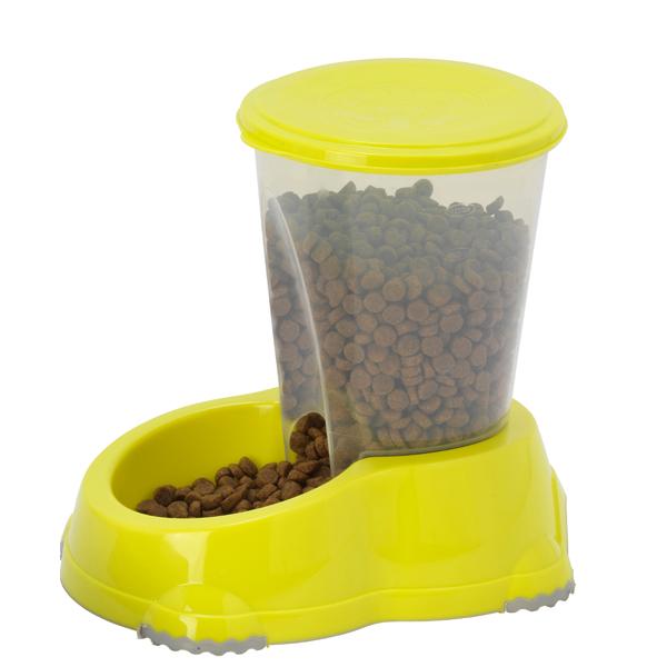 Кормушка автоматическая для собак и кошек Moderna Smart Snacker 1,5 л 23х15х21 см Лимонный (H141329)