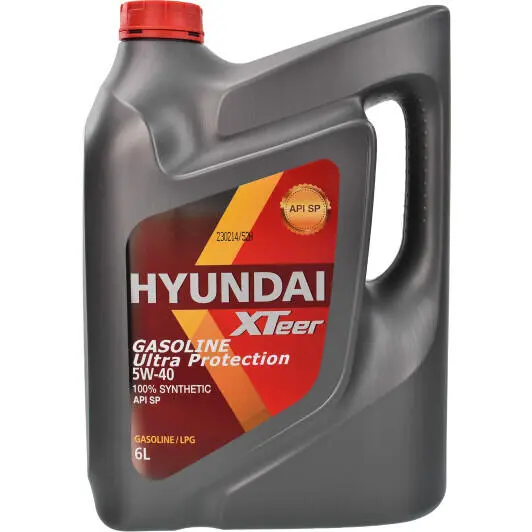 Моторное масло Hyundai XTeer Gasoline Ultra Protection 5W-40 6 л (1061126) Моторное масло Hyundai XTeer Gasoline Ultra Protection 5W-40 6 л (1061126)