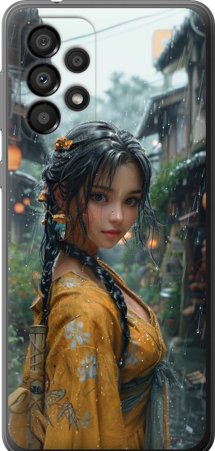 Чехол на Samsung Galaxy A33 5G A336B Anime-girl (6133u-2584-42517)