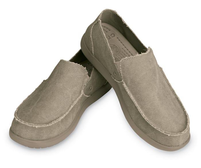 Crocs santa cruz slip on sale on