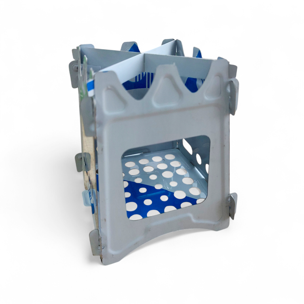 Пічка-трісочниця складна з нержавіючої сталі 180х153 мм (31233962)