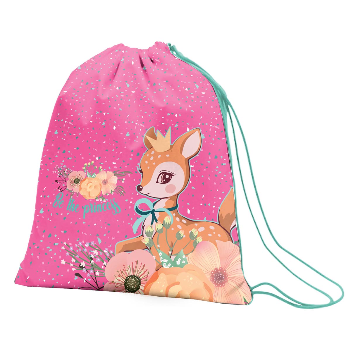 Сумка для обуви 1 вересня SB-10 Forest princesses Розовый (558169)