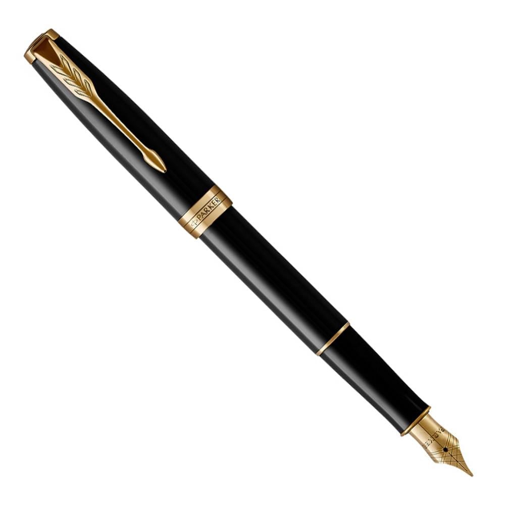 Ручка перьевая Parker SONNET 17 Black Lacquer