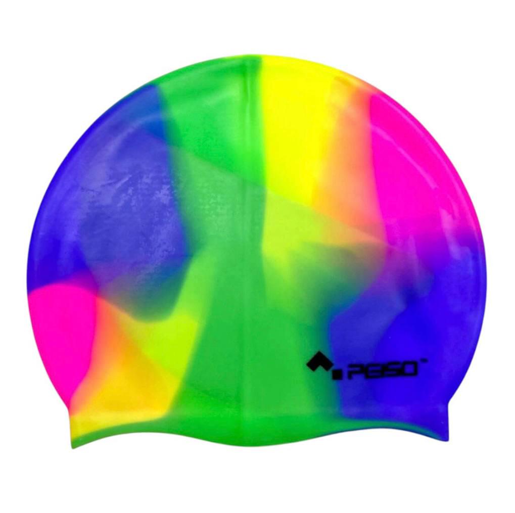 Шапочка для плавания силиконовая 14+ Разноцветная (5d3fe77b) Шапочка для плавания силиконовая 14+ Разноцветная (5d3fe77b)